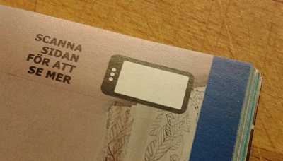 close up of IKEA's scan icon